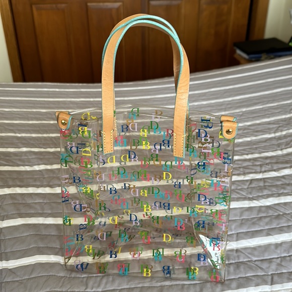 Dooney and Bourke Clear Multi-Color Tote - Picture 2 of 4
